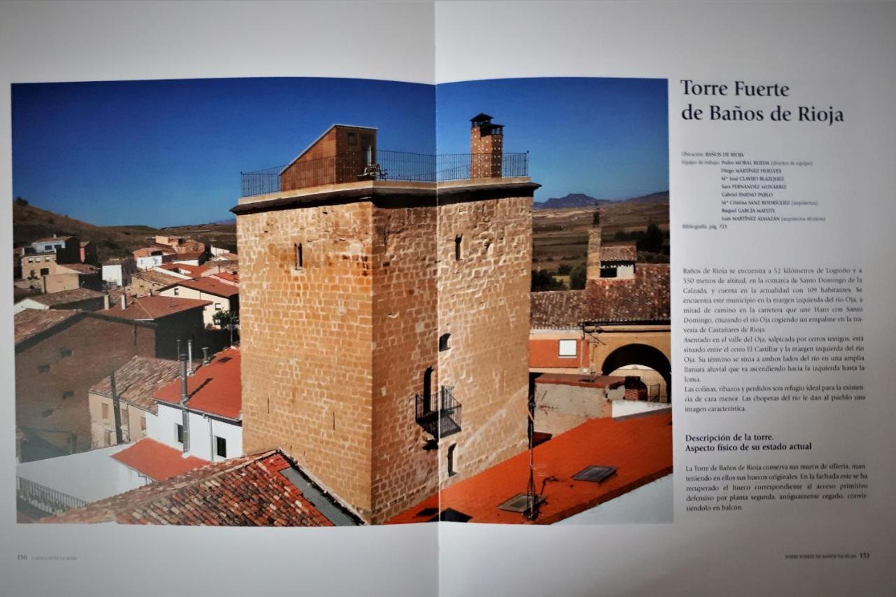 Torre Fuerte Siglo XIII Guest House Banos de Rioja Ngoại thất bức ảnh